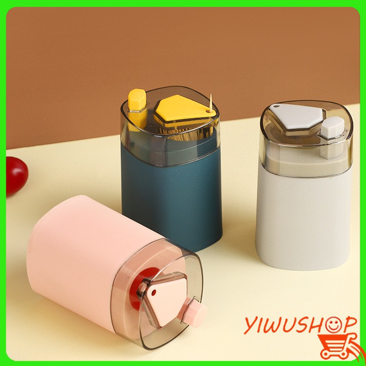 ﹉YIWUSHOPปลีก/ส่ง 10168 กล่องไม้จิ้มฟัน กดอัติโนมัติ ที่เก็บไม้จิ้มฟัน สะดวก กดง่าย ไม้จิ้มฟัน