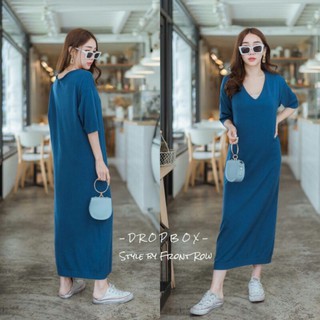 Korea Loose Loose Soft Knitting Maxi