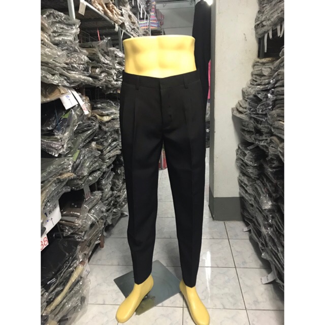 กางเกงทำงานผู้ชาย เหมาะสมกับ ยาม รปภ เนื้อ ซาฟารี เบอร์ 28-44