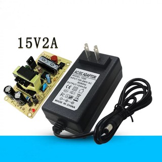 AC 100-240V Converter Adapter DC 5.5 x 2.5MM 15V 2A 2000mA Charger