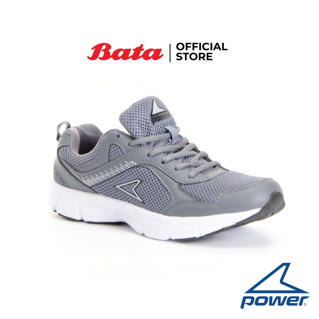 Bata POWER-MENS RUNNING รองเท้ากีฬาชาย สำหรับวิ่ง สีเทา รหัส 8152504 / สีดำ รหัส 8156504