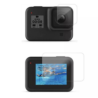 GoPro 8 Telesin Tempered Glass Film ฟิล์มกระจกนิรภัย กันรอย คุณภาพ อย่างดี GoPro Hero 8 Black