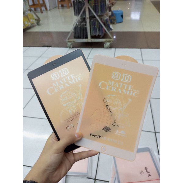 ANTI-SCRATCH IPAD 7 8 9 10.2 MATTE CERAMIC SOFT CASE TEMPERD GLAS IPAD 7 8 9 10.2