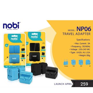 NOBI Universal Travel Adapter NP06