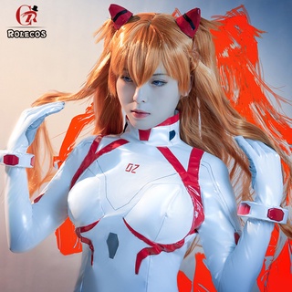 เครื่องแต่งกายคอสเพลย์ Eva Neon Genesis Evangelion New Theater Edition: Endomorsement Asuka Combat