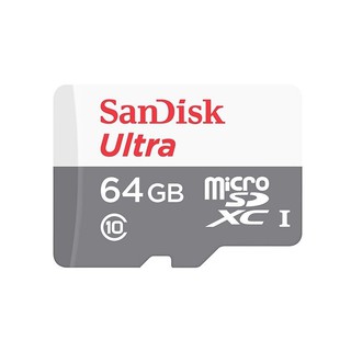 Sandisk MicroSD Ultra Class 10 100MB/S - 64GB (SDSQUNS_064G_GN3MN)