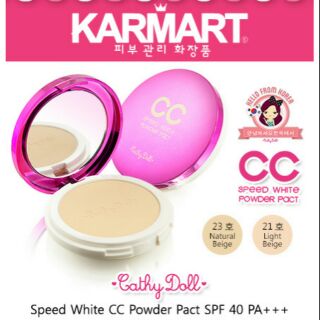 Cathy Doll Speed White CC Powder Pact SPF40 PA+++ 12g