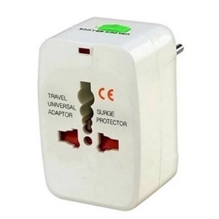 Universal travel Adapter หัวแปลงปลั๊กไฟเอนกประสงค์ ใช้งานได้หลายประเทศ พกพาสะดวกสามารถใช้ได้กับหลายอุปกรณ์