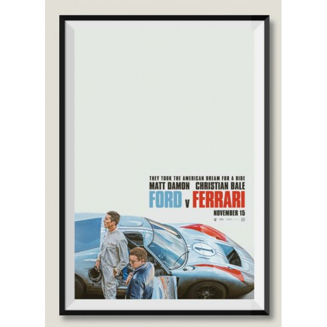 โปสเตอร์หนัง Ford Vs Ferrari | Shopee Thailand