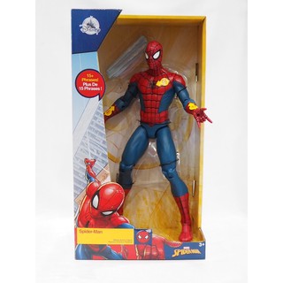 🕸Spider Man Talking Action Figure🕷หุ่นสไปเดอร์แมน มีเสียงพูดได้✈️🇺🇸นำเข้าจากดิสนีย์สโตร์อเมริกา👍🏻รับประกันของแท้ 💯%