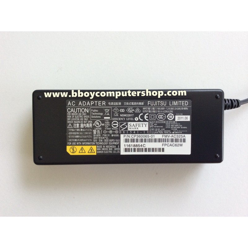 ADAPTER Fujitsu 19V 4.22A หัว 5.5* 2.5