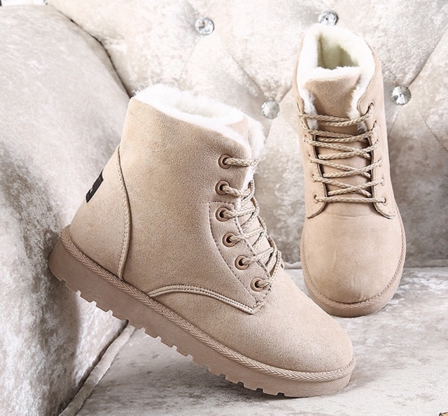 🇹🇭พร้อมส่ง🇹🇭 sz. 37-43 รองเท้าบูทกันหนาวบุขน  รุ่น 1