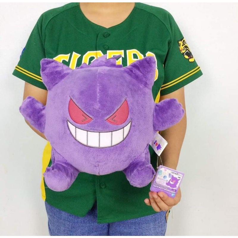 ตุ๊กตาโปเกม่อนเกงการ์ Gangar เรื่องpokemon Doll งานแท้ญี่ปุ่น ป้ายห้อย