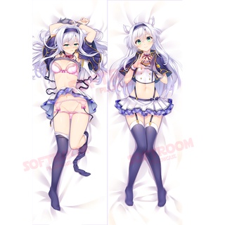 Sistine ปลอกหมอนอิง แบบนิ่ม ลายอนิเมะญี่ปุ่น Otaku Bastard Magic Instructor Dakimakura ขนาด 50x150 ซม. สําหรับโซฟา เตียง DK2544