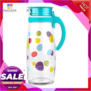 ว๊าว🍟 OCEANGLASS เหยือกน้ำ DOTS Divano Pitcher รุ่น 3V2055801G0045 ขนาด 1.66 มล. สีเขียว