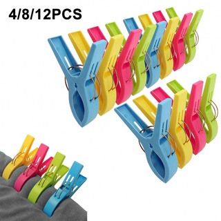 Clothespins Sunbed Towel Beach Clips Clothes Pegs Beach Clip Household