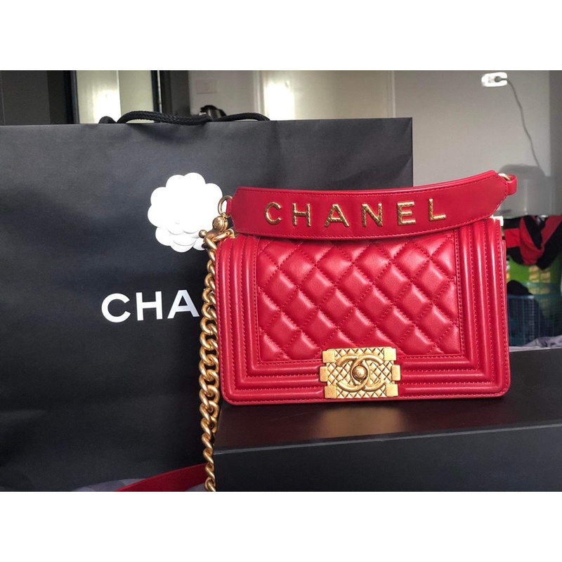 New ‼️‼️ Chanel boy Flapbag whit handle