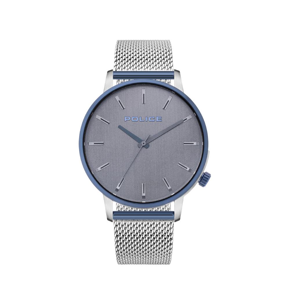 (ของแท้ประกันช้อป) POLICE นาฬิกาข้อมือ MARMOL Grey dial stainless steel watch รุ่น PL-15923JSTBL/39MM นาฬิกาข้อมือผู้ชาย