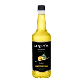 ลองบีช ไซรัปสัปปะรด ขนาด 740 มล. LongBeach Pineapple Syrup size 740 ml.