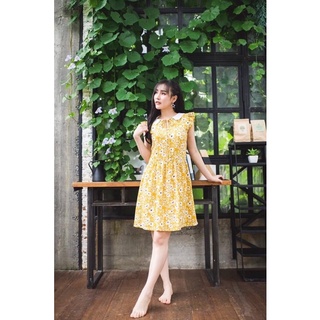 🌼Daisy Dress🌼เดรสสั้น สินค้าพร้อมส่ง