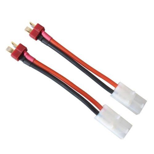 Tamiya Kyosho Female Connector to Deans T Style Male Plug Cable for ESC Battery