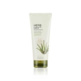 THE FACE SHOP HERB DAY 365 MASTER BLENDING FACIAL FOAMING CLEANSER ALOE & GREEN TEA