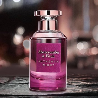 น้ำหอม Abercrombie &amp; Fitch Authentic Night women edp 100ml