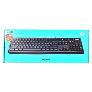 Logitech k120 มีสาย USB ภาษาไทย/อังกฤษ