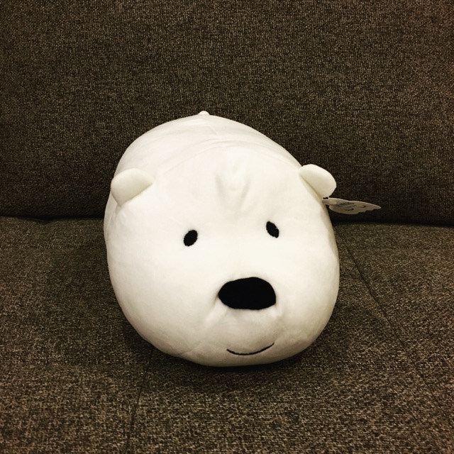 Pluffy ice bear from We Bare Bears size 14”