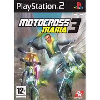 แผ่นเกมส์PS2 Motocross Mania 3 PS2 แผ่นเพล2 แผ่นplay2 แนวจักรยานยนต์วิบาก