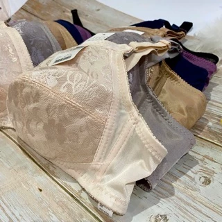 🌟 พร้อมส่ง❗️ ❗️ เสื้อในคนแก่ งานป้าย 👗 JD 🦋 ทรงใหญ่ไม่มีโครง มีตั้งแต่ไซส์ 34-46 นิ้ว ลายลูกไม้ คุณภาพดี รุ่น 910