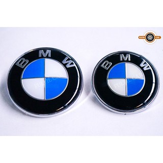 โลโก้ BMW ติดหน้ารถ 82 MM หลังรถ 74 MM