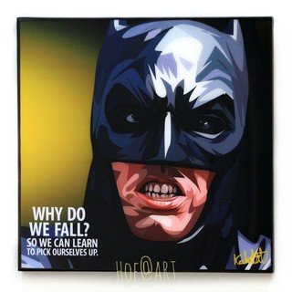 Batman #5 แบทแมน DC comics ซุปเปอร์ฮีโร่ รูปภาพ​ติดผนัง pop art การ์ตูน cartoon กรอบรูป แต่งบ้าน ของขวัญ