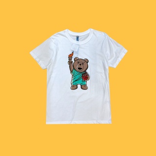 【🔥🔥】เสื้อยืด Even Though Leo Bear ผลิตจาก COTTON USA 100% Size S-2XL