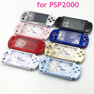 เคส พร้อมปุ่มกด แบบเปลี่ยน สําหรับ Sony PSP 2000 Console