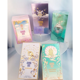 ANNA SUI Fantasia edt, Fantasia Mermaid edt, Sky edt, Lucky Wish edt, Secret Wish edt