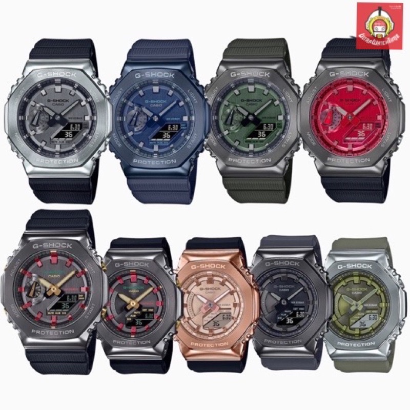 G-SHOCK GM-2100-1A GM-2100B-3A GM-2100B-4 GM-2100N-2A GM-S2100-3A GM-S2100B-8 GM-S2100PG-1A4 ของแท้ป