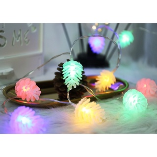 ไฟราวลูกสน 3m ไฟคริสมาส ไฟราว ไฟประดับ ไฟตกแต่ง ลูกสน คริสมาส Christmas LED Pine Cones String Decoration Light / Lights