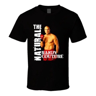 Wanyg เสื้อยืดแขนสั้น พิมพ์ลาย Randy Nature Couture Mma Fighter สไตล์คลาสสิก ของขวัญวันเกิด สําหรับผู้ชายสามารถปรับแต่งไ