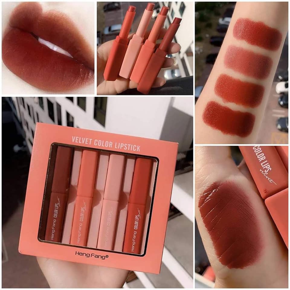 HengFang Velvet Color Lipstick No.9104