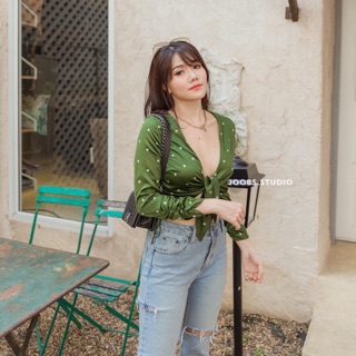 Joobs Dot green Top♥️