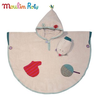 Moulin Roty ผ้าห่อตัว คลุมอาบน้ำ ชุดคลุมอาบน้ำเด็ก ผ้าเช็ดตัว Les Jolis Bath Towel MR-643270