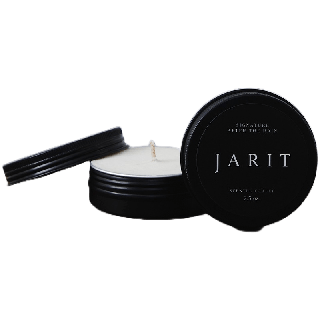 JARIT เทียนหอมไขถั่วเหลือง100% (Scented Candle in aluminum jar)