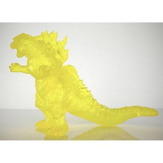 1999 BANDAI ADVANCE THEATER TICKET EXCLUSIVE GODZILLA TRANSLUCENT YELLOW COLOR