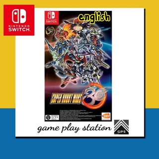 nintendo switchn super robot wars 30 ( english + japanese )