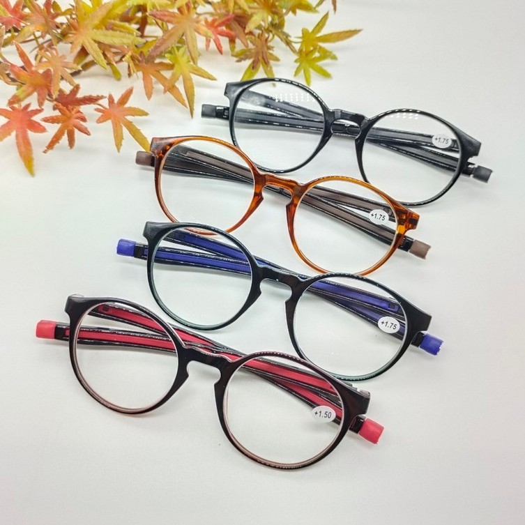 #Y18212แว่นสายตายาว ทรง ปลายขาแม่เหล็ก ขาแว่นปรับระดับได้ ต่อเป็นสายคล้องคอได้ มีตั้งแต่เลนส์ 50 ถึง