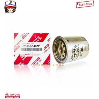 TOYOTA กรองโซล่า MTX 90-97 2.8D 3L กรองดีเซล ไมตี้เอ็ก ( แท้ศูนย์ ) รหัสแท้. 23303-54072