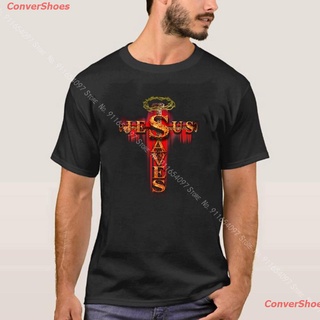 เสื้อยืดยอดนิยม Christ Cross Jesus บันทึกเสื้อยืดหน้าปาก Fly Fishing Mens Womens T-shirts