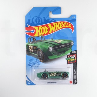 Hot wheels Triumph TR6 (Green and No54)