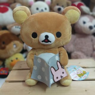 ตุ๊กตาหมีริลัคคุมะ Rilakkuma 9 นิ้ว ตุ๊กตามือสอง จากญี่ปุ่น สภาพสวย